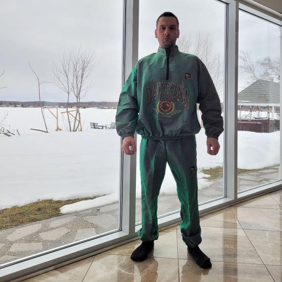 Vintage daytona beach jacket ( comes with the pants) - Picture 2 of 9